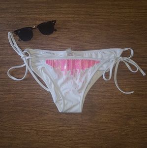 Victoria's Secret pink sequin bikini bottom